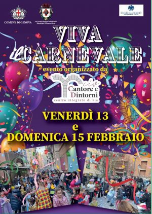 Sampierdarena: tre giorni di festa per il carnevale dei bambini