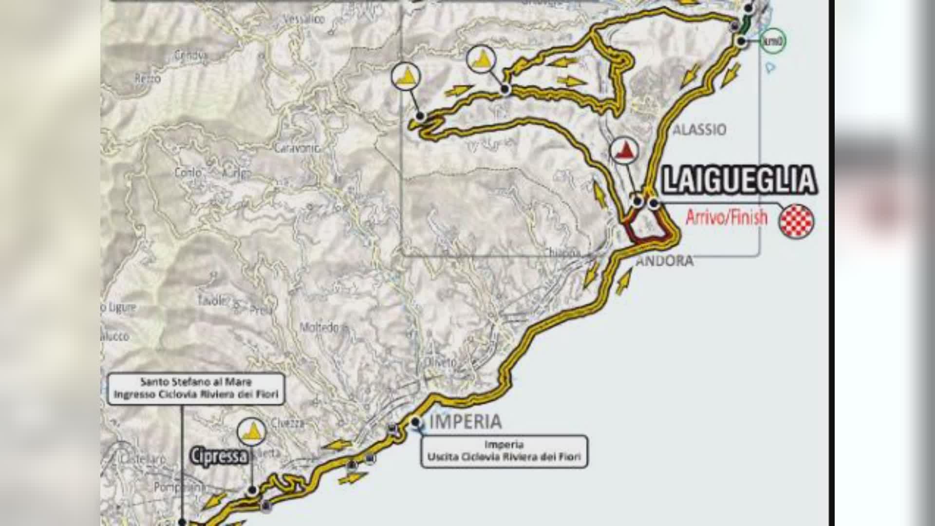 Ciclismo: Trofeo Laigueglia 2026 cambia percorso, entrano i Capi della Sanremo e la ciclabile 'Riviera dei Fiori'
