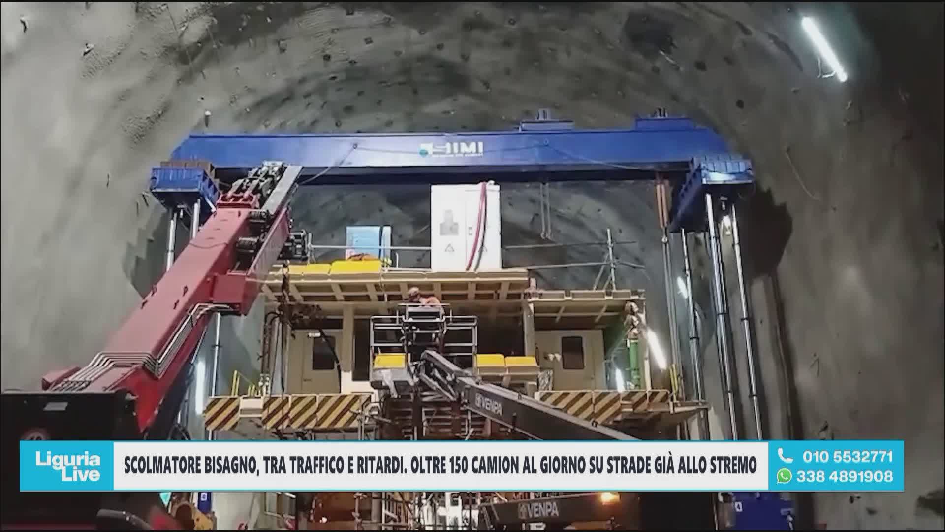 Scolmatore, Passadore (Municipio Media Val Bisagno): "150 camion al giorno per i lavori, zona segnata dai disagi"