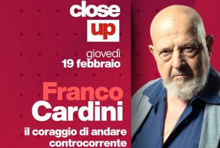 Close Up, a Telenord i protagonisti di economia, cultura, politica, spettacolo e sport: l'ospite di oggi è Franco Cardini