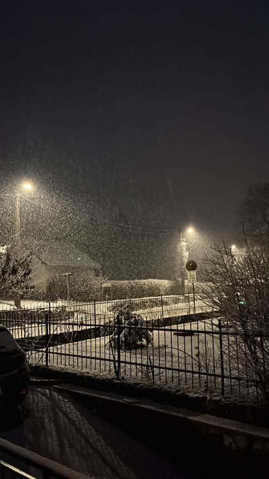 Previsioni rispettate: savonese imbiancato, neve anche in Valle Scrivia