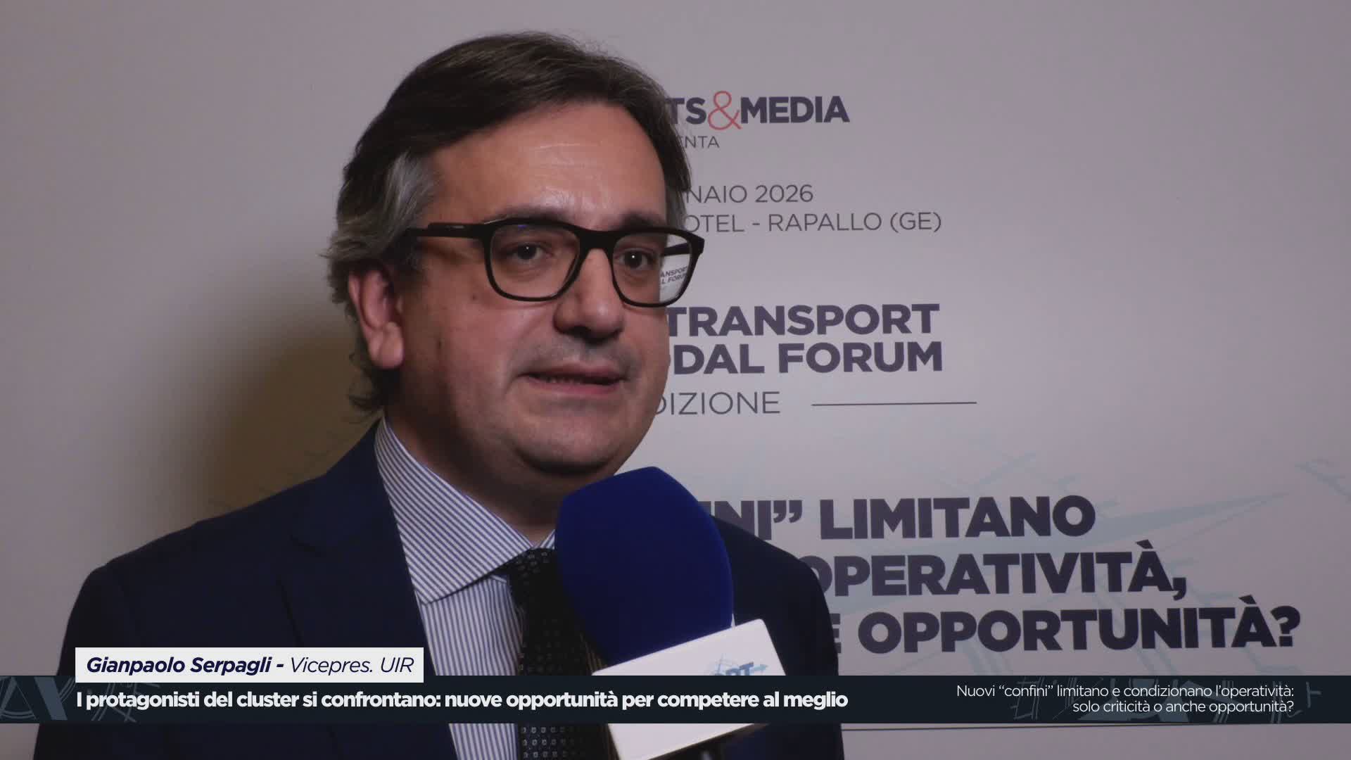 Shipping, Transport & Intermodal Forum, Serpagli (UIR): "Interporti, burocrazia e ferrovia, rafforzare il sistema logistico in una visione globale"