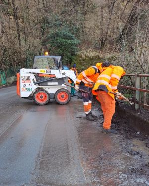 Conseguenze maltempo: ripristinata sicurezza e viabilità in via S. Colombano