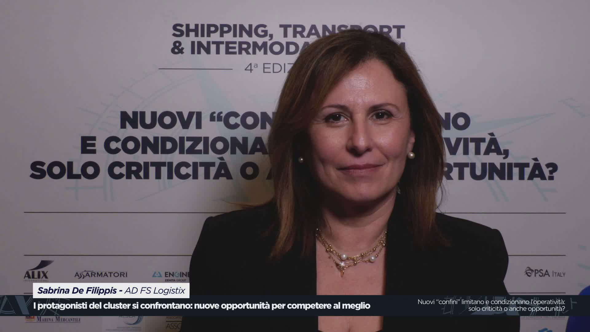 Shipping, Transport & Intermodal Forum, De Filippis (FS Logistix): "Intermodalità come chiave della transizione energetica"