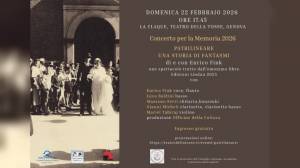 Genova, alla Claque del Teatro della Tosse il Concerto per la Memoria 2026: in scena “Patrilineare” di Enrico Fink