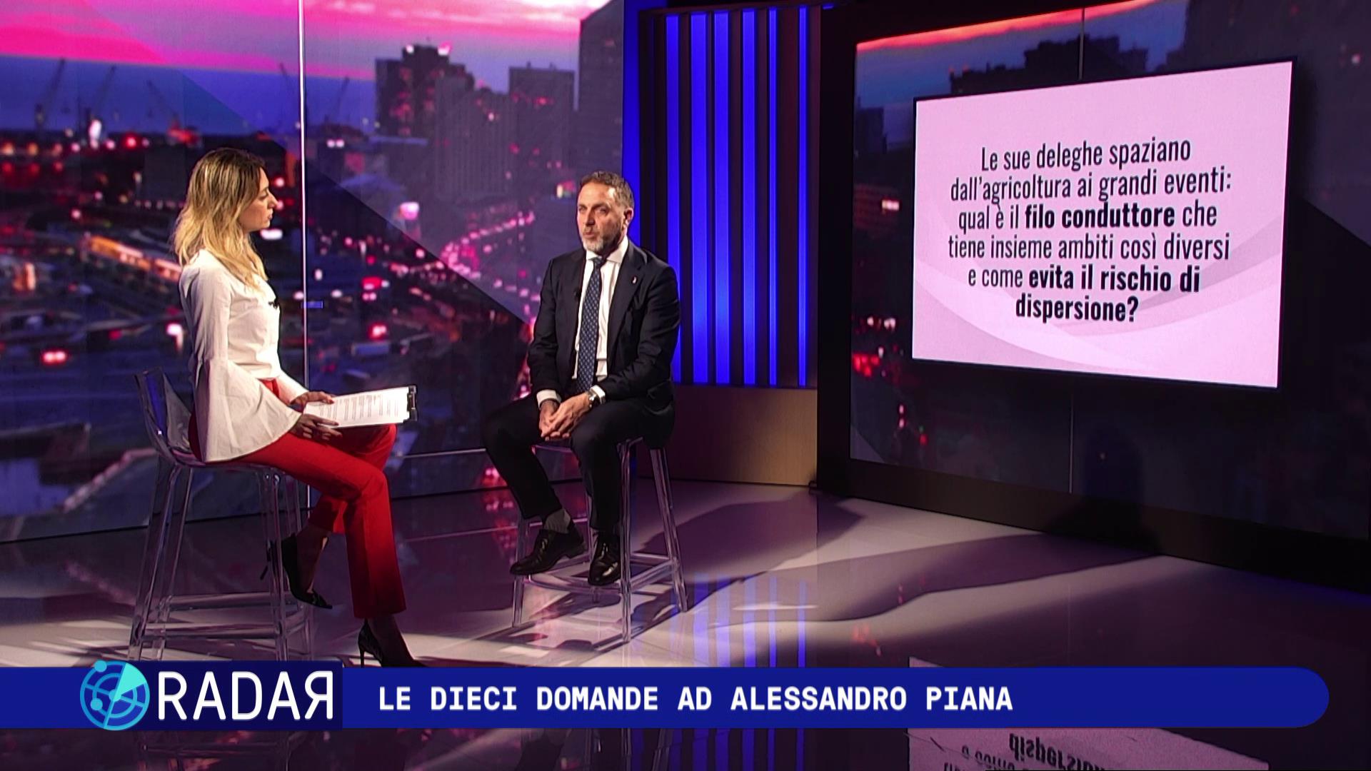 Radar-le 10 domande ad Alessandro Piana, assessore regionale 