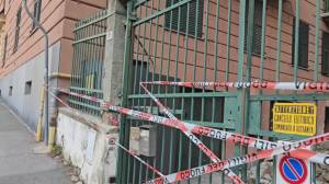 Genova, frana via Caffaro: situazione sotto controllo, al via le operazioni di rimozione dei detriti
