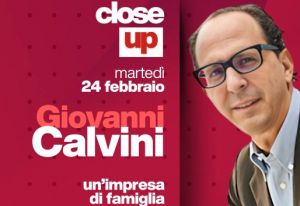 Close Up, a Telenord i protagonisti di economia, cultura, politica, spettacolo e sport: l'ospite di oggi è Giovanni Calvini