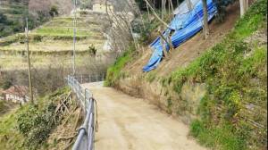 Genova Voltri: riaperta via Costa d'Erca dopo l'intervento Aster di messa in sicurezza
