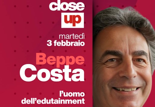 Close Up, a Telenord i protagonisti di economia, cultura, politica, spettacolo e sport: l'ospite di oggi è Beppe Costa