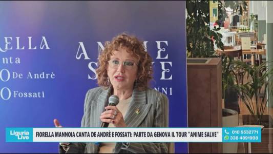 Fiorella Mannoia canta De Andrè e Fossati: parte da Genova il tour "Anime Salve"