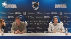 Sampdoria, Mancini: "Massima fiducia nello staff tecnico e siamo contenti di Brunori"