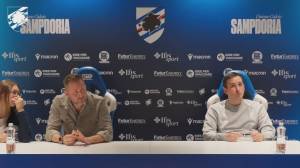 Sampdoria, Mancini: "Massima fiducia nello staff tecnico e siamo contenti di Brunori"