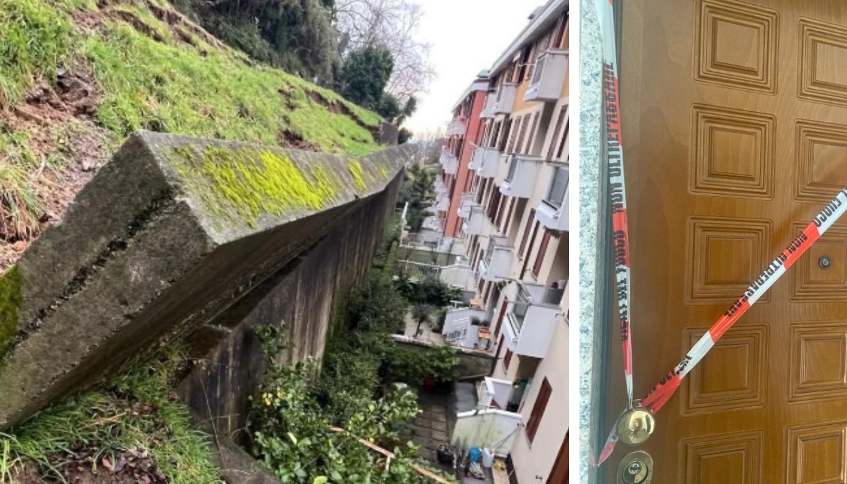 Genova, crollo muraglione: rientrate a casa due delle quattro famiglie sfollate