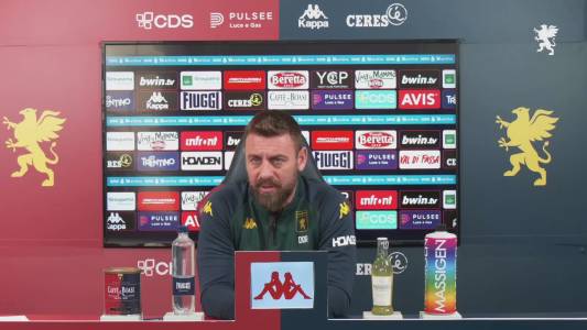 Genoa, De Rossi: "Amorim preso per fare il play, ma non dobbiamo mettergli troppa pressione"