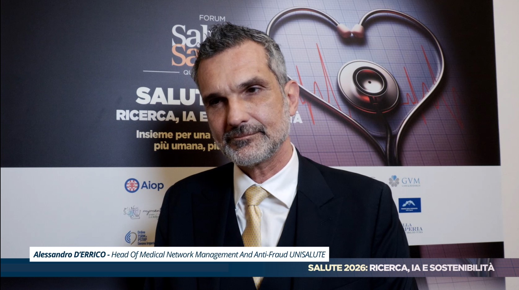 Forum Salute e Sanità 4a edizione, D'Errico: "Più integrazione pubblico-privato per semplificare l’accesso alle cure"