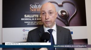 Forum Salute e Sanità 4a edizione, Nicolini: "Polipillola e innovazione incrementale: la leva per ridurre eventi e costi"