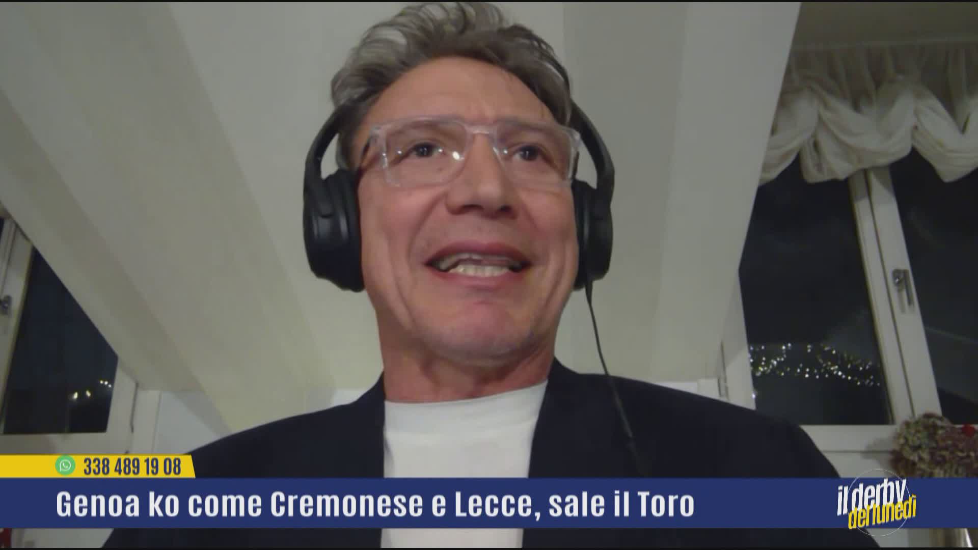 Genoa, Eranio: "Con l'Inter mi sarei aspettato un po' più di coraggio avendo poco da perdere"