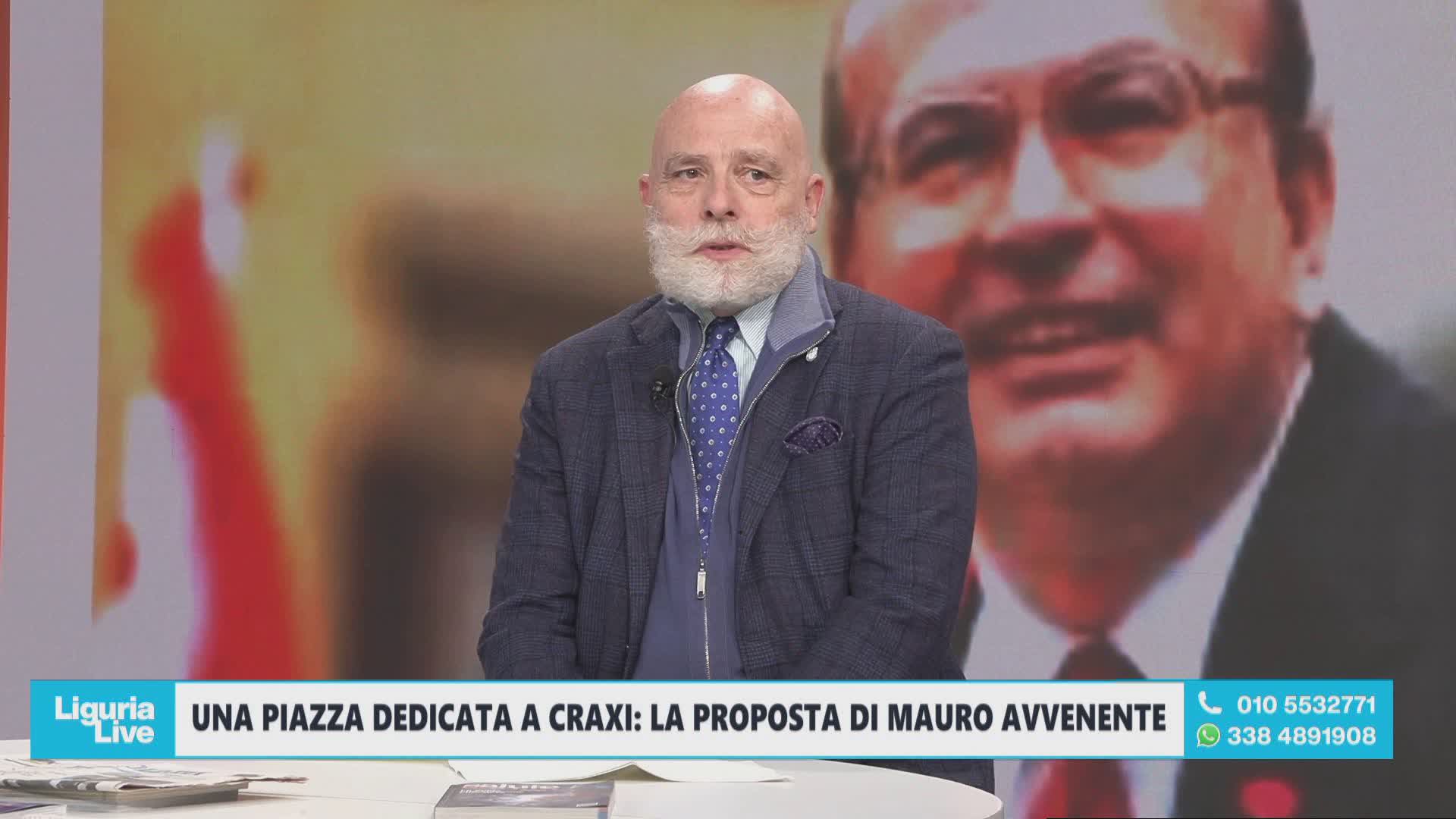 Genova, una piazza per Craxi, la proposta di Avvenente: "Fu un grande statista, è tempo di consegnarlo alla Storia"