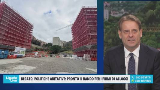 Edilizia pubblica, Marco Scajola a Telenord: "A Begato parte una nuova fase della rigenerazione urbana"