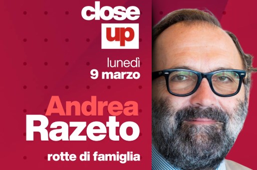 Close Up, a Telenord i protagonisti di economia, cultura, politica, spettacolo e sport: l'ospite di oggi è Andrea Razeto
