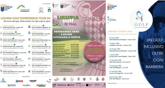 Il golf ligure fa squadra: presentato il programma 2026 tra sport, inclusione e turismo. Telenord media partner ufficiale