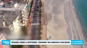 Spotorno, il nuovo piano per le spiagge libere crea tensioni fra sindaco e balneari