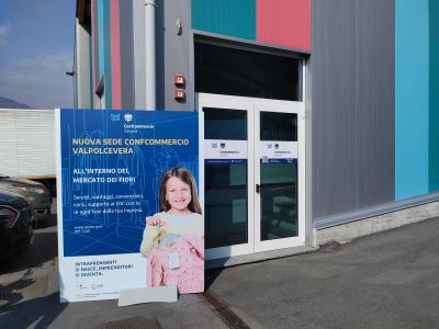 Commercio: la nuova sede Confcommercio all'interno del centro agroalimentare di Bolzaneto 