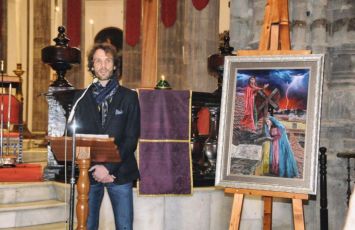 Da Genova a Tenerife, la storia del pittore Davide Battaglia: "Io, la Samp gallery e don Gallo"  