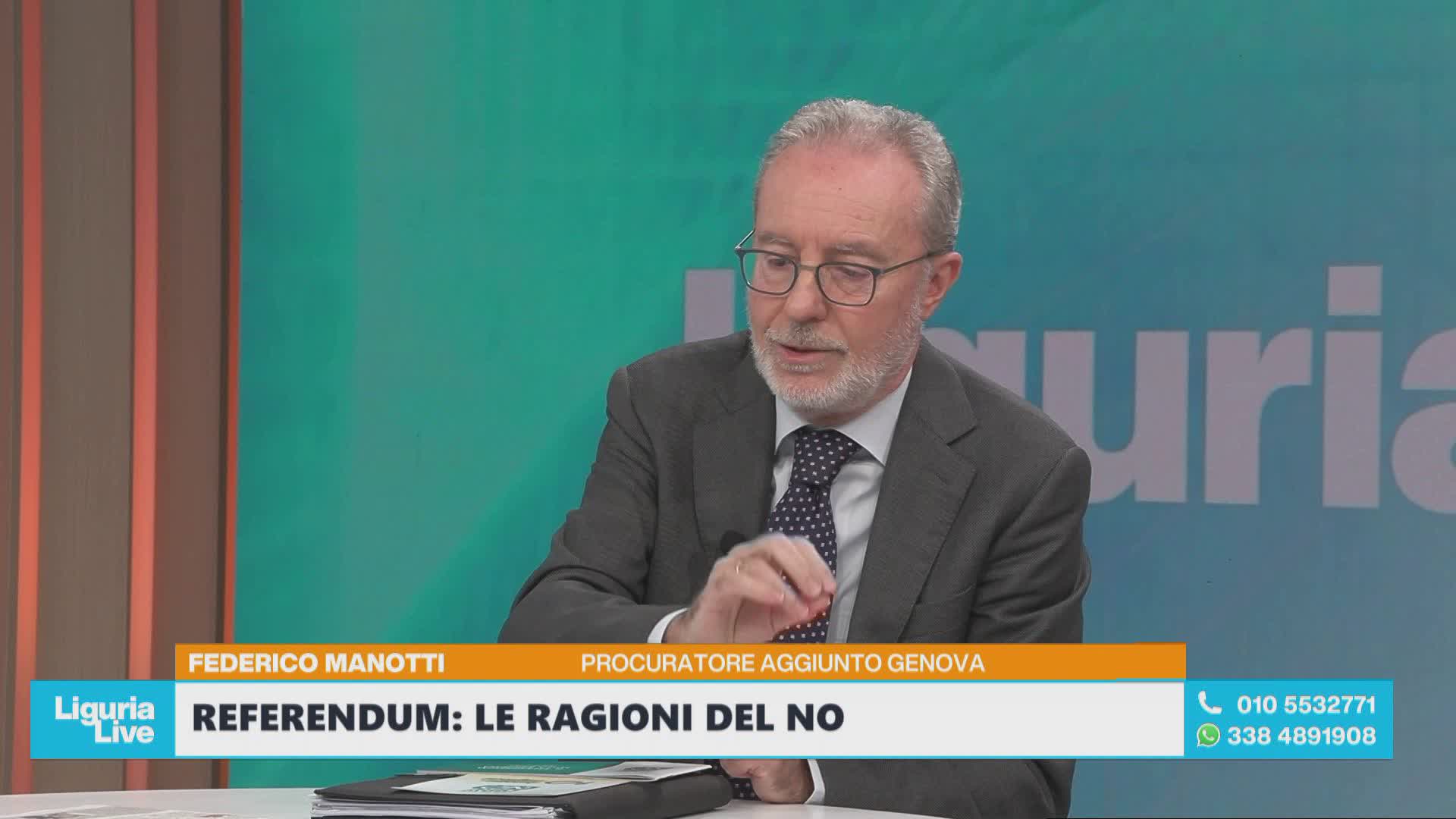 Referendum giustizia, Manotti (Anm) a Telenord: "Un No per difendere l'indipendenza della magistratura"