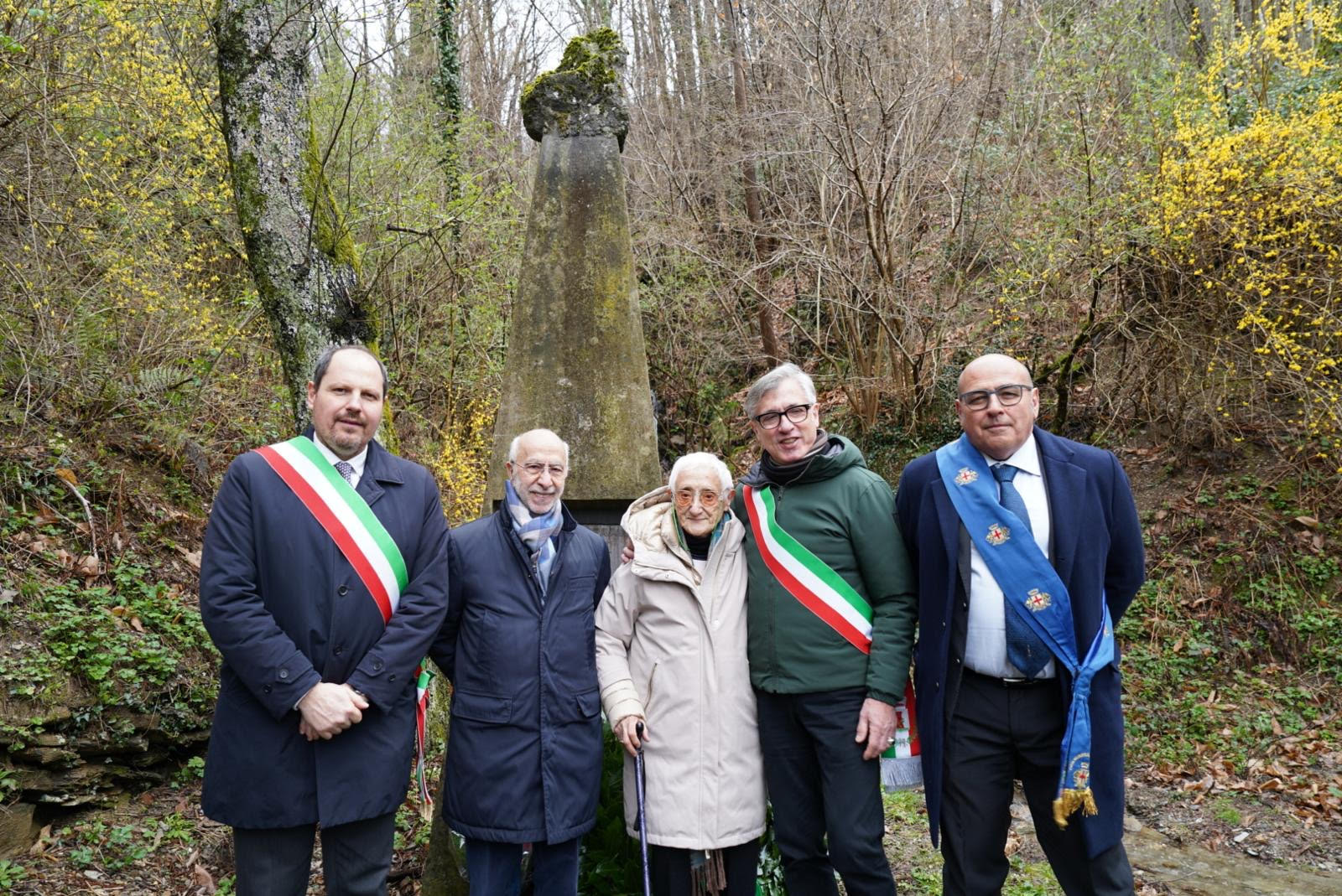 La commemorazione dei Martiri di Cravasco con Soledad Diodati, sorella dell'unico superstite