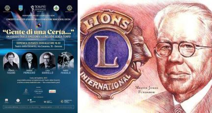 “Gente di una certa”: teatro e solidarietà a Genova a favore della  'Banca degli occhi Melvin Jones'