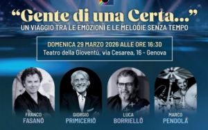 “Gente di una certa”: teatro e solidarietà a Genova a favore della  'Banca degli occhi Melvin Jones'
