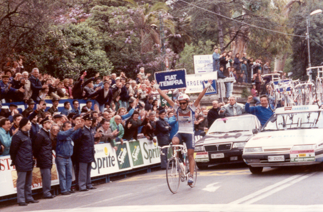 Verso la Milano-Sanremo: Chiappucci 1991 e la folle impresa del Turchino raccontata in dialetto 