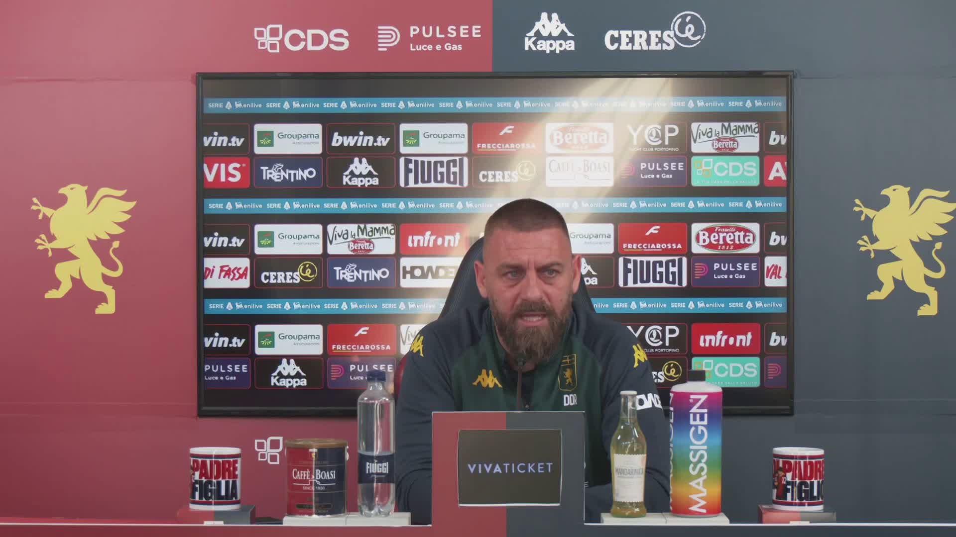 Genoa, De Rossi chiede la bolgia con l'Udinese al "Ferraris" e ritrova Baldanzi. Telenord in diretta dalle 20,30
