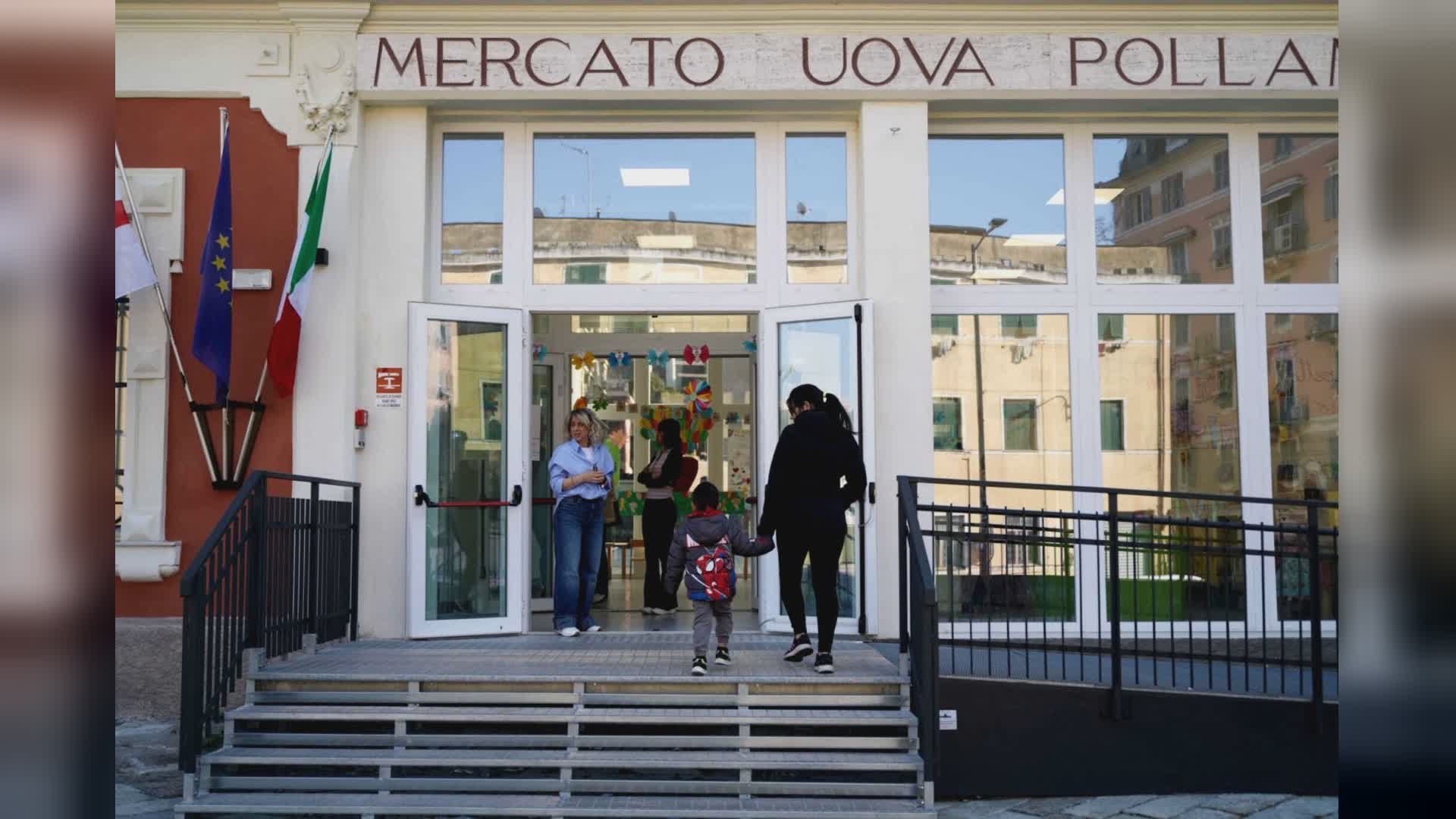 Genova, nuova scuola al Campasso nell'ex mercato ovoavicolo. Salis: "Investire nell'infanzia significa investire nel futuro"