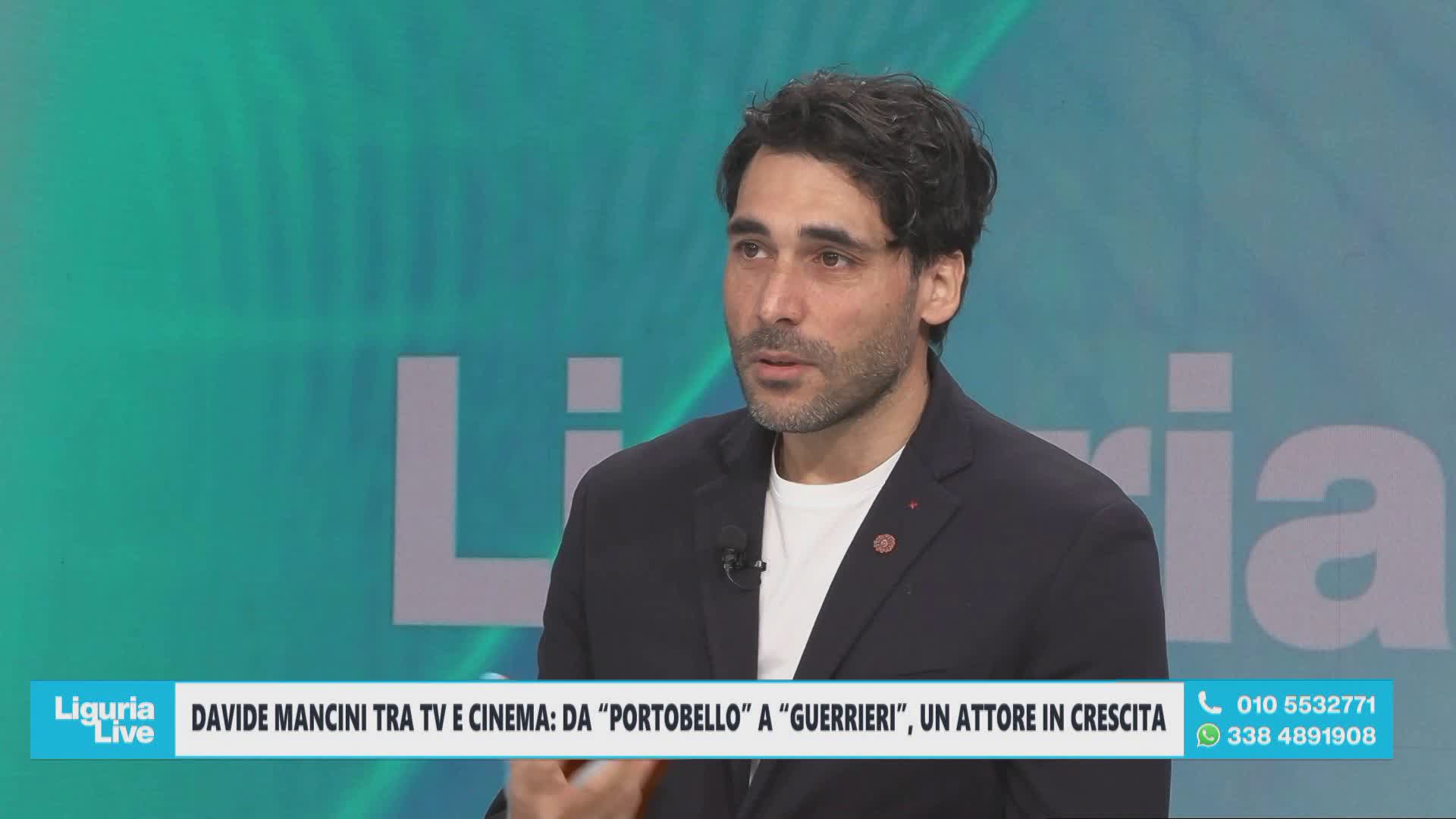 L'attore Davide Mancini a Telenord, "Tra Portobello e Guerrieri racconto storie senza etichette”