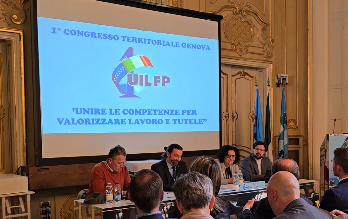 UIL Funzione Pubblica: il 1° Congresso territoriale Genova elegge Marco Vannucci segretario generale