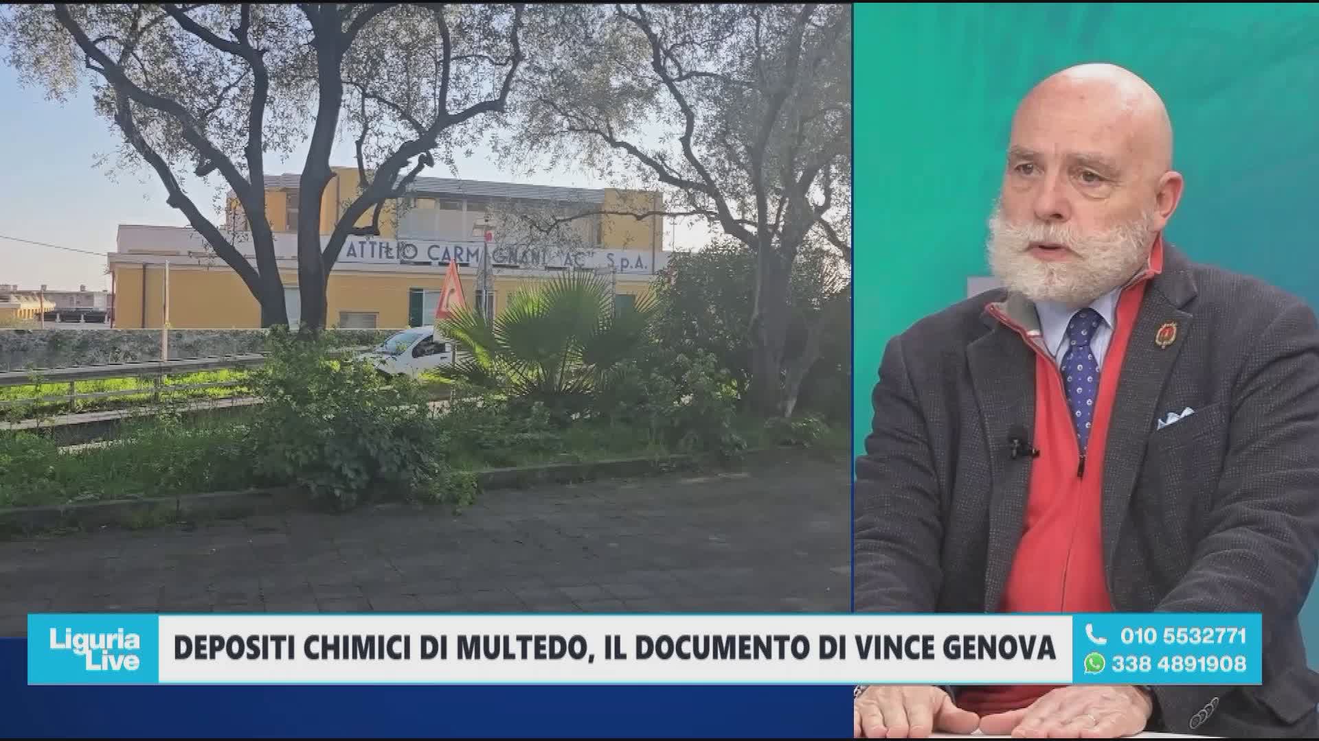 Depositi chimici, Avvenente a Telenord: “Multedo ha già dato, si trovi una soluzione"