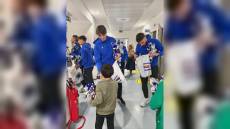 Sampdoria in visita al "Gaslini" per la Pasqua. Ufficiale: Thomassen vice di Lombardo