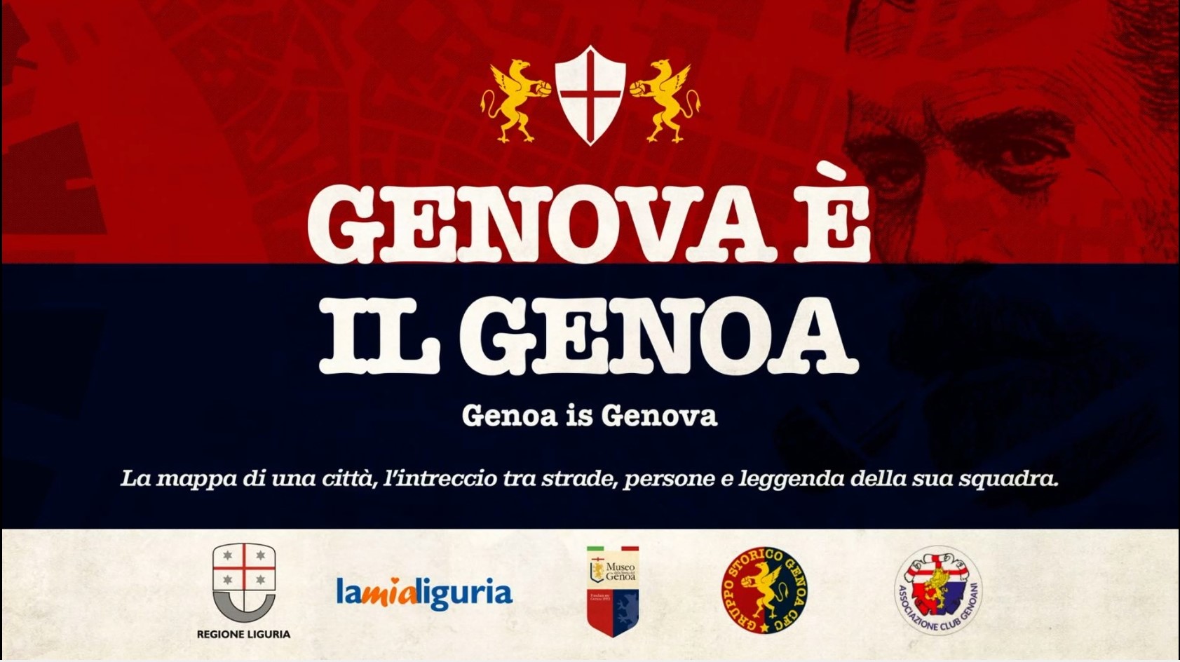 “Genova è il Genoa”: nasce la mappa dei luoghi storici rossoblù nel cuore della città