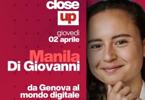 Close Up, a Telenord i protagonisti di economia, cultura, politica, spettacolo e sport: l'ospite di oggi è Manila Di Giovanni