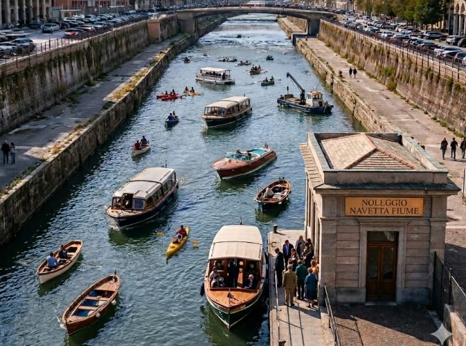 Val Bisagno, ipotesi trasporto fluviale: spunta il progetto delle “people boat” elettriche