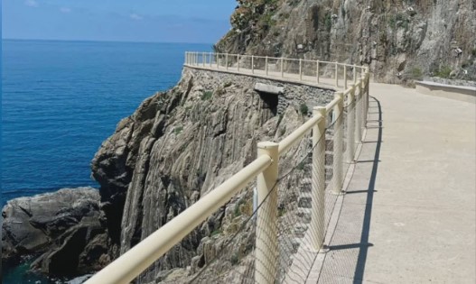 Cinque Terre, riaperta la Via dell’Amore dopo lo smottamento di febbraio