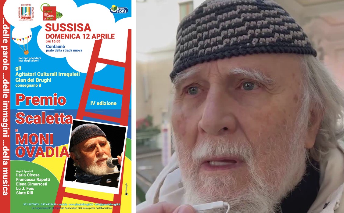 Sussisa: a Moni Ovadia, attore e drammaturgo, il premio Scaletta 2026