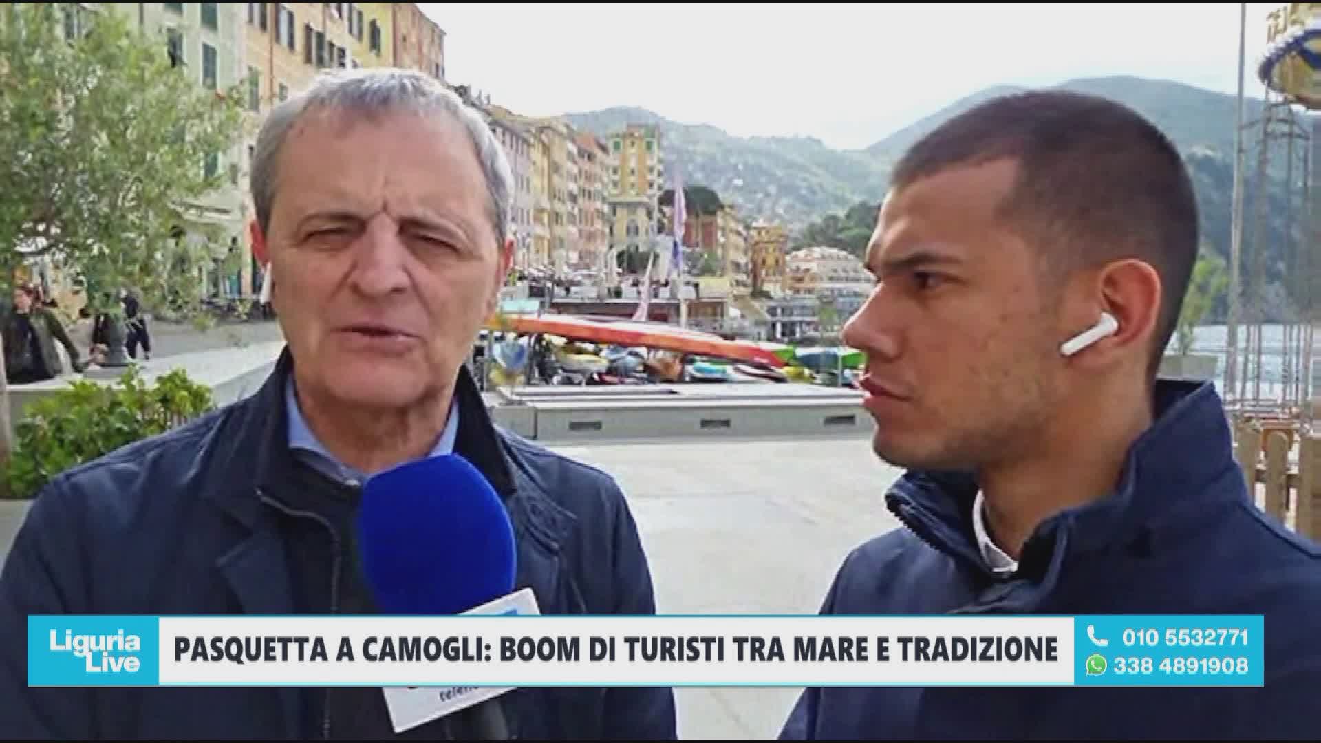 Camogli, Pasqua e Pasquetta a gonfie vele, sindaco Anelli: “Ottimo test in vista della stagione estiva”