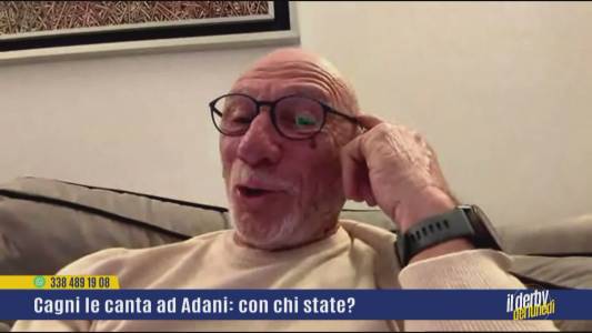 Cagni a Telenord: "Adani provò a fare l'allenatore, poi capì di non avere le qualità. Uno così non deve essere pagato con soldi pubblici"