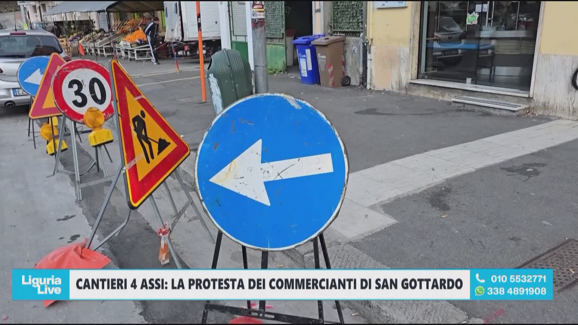 4 Assi: i commercianti di San Gottardo protestano per cantieri e probabile ZTL