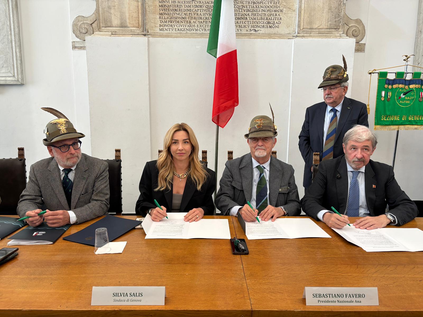  Genova riabbraccia gli Alpini dopo 25 anni, presentato il programma dell'Adunata nazionale