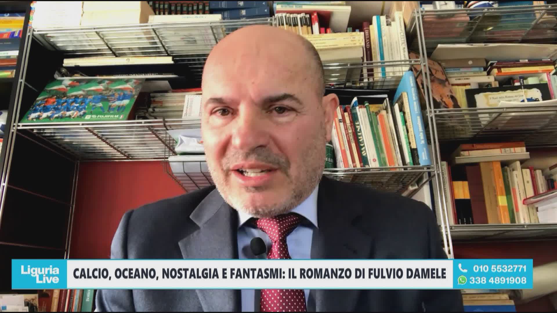 "La partita fantasma", Damele presenta a Telenord il suo romanzo di guerra, pace, ombre e nebbia